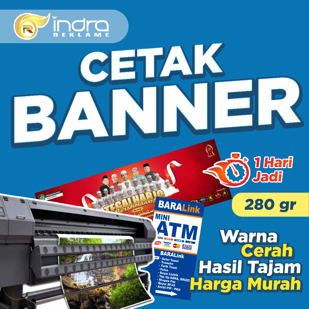 

BANNER MURAH, CEPAT, DAN BERKUALITAS