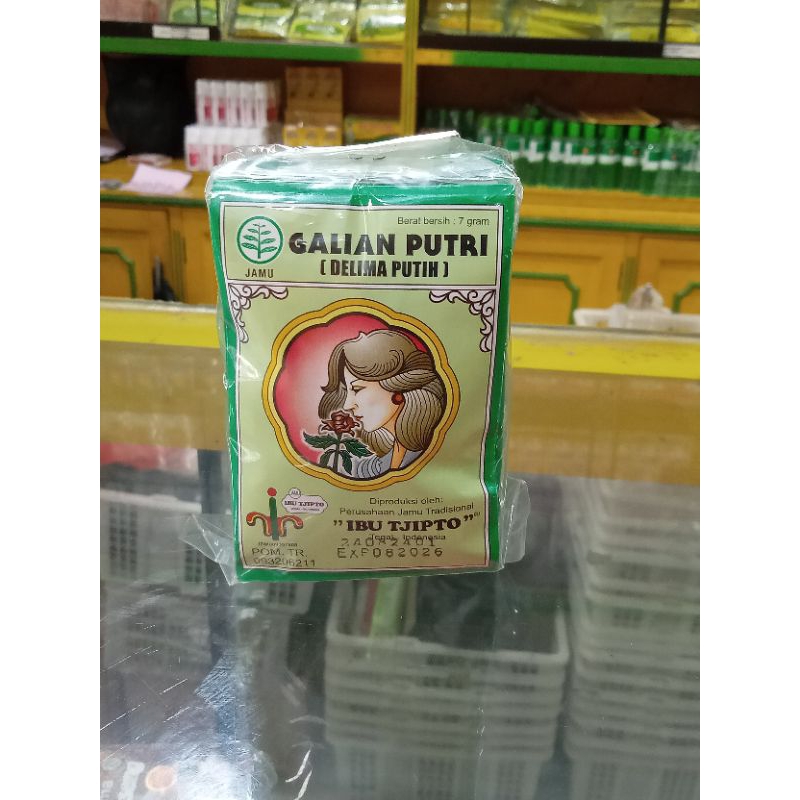 

Jamu Ibu Tjipto Galian Putri (Delima Putih)