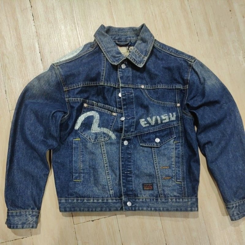 evisu vintage denim jacket