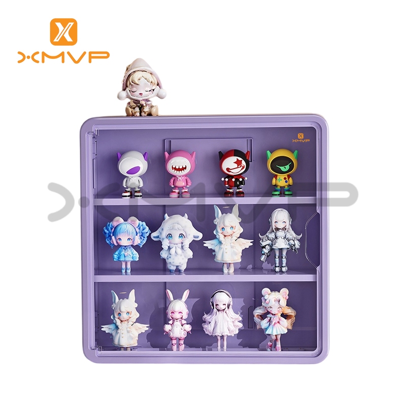 XMVP Rak Display Mainan Action Figure Penyimpanan Mainan Display Box/ Rak Display Mainan Gantung/