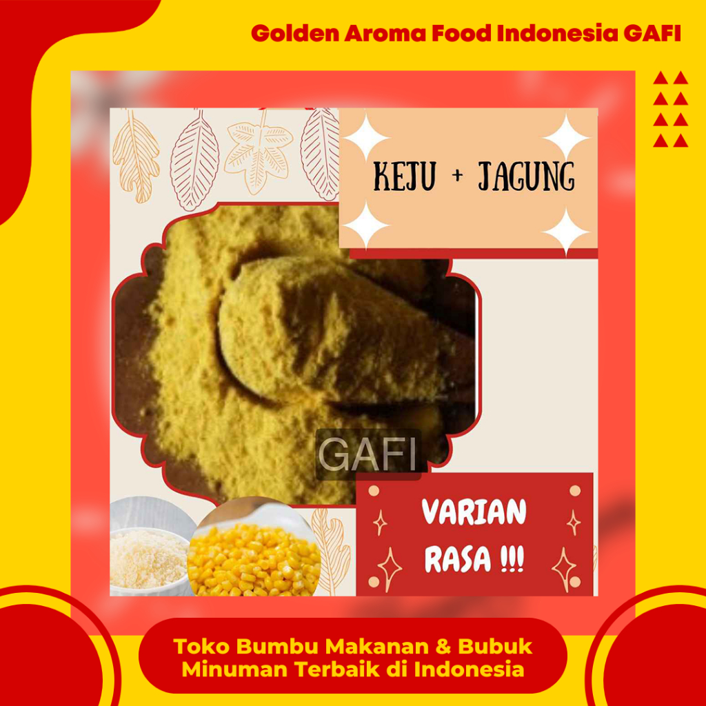 

Bumbu Kombinasi Keju Jagung 1 Kg Enak Gurih Murah Jual Bubuk Tabur Cheese Corn Halal