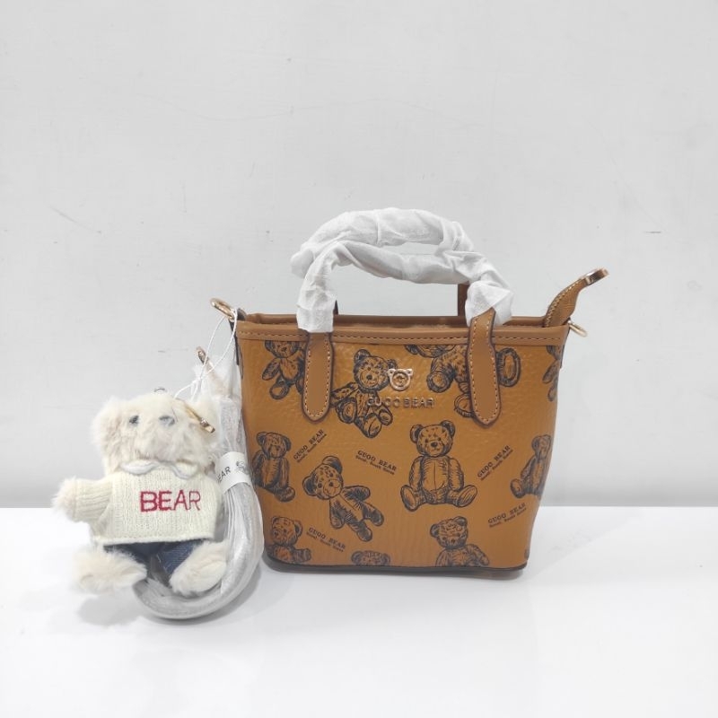 TTWN BEAR GUOO BEAR BANGKOK - GU1194 - tote Wanita TTWN BEAR - TAS TOTE TERLARIS - TAS TOTE WANITA -