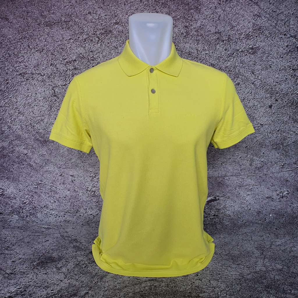 Baju Kaos Polo CALVIN KLEIN CK - Size S / Lebar 48 cm - Original - Second
