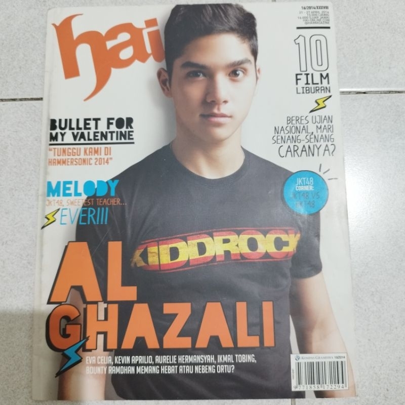 Majalah Hai Al Ghazali anak Ahmad Dhani, Bullet for my Valentine, melody JKT48, Ikmal Tobing, Kevin 