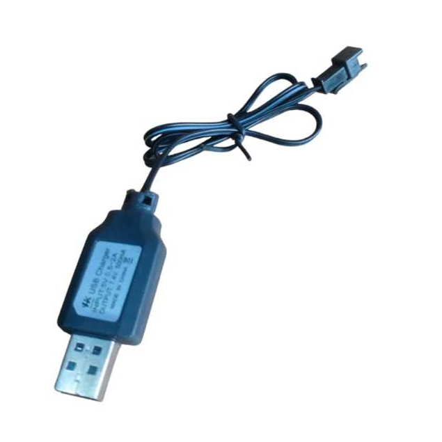 Kabel Cas Mobil RC Model USB Panjang Kabel 50Cm Soket Hitam 2Pin...A176