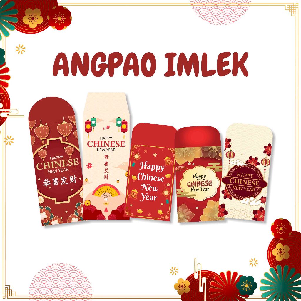 

Amplop Edisi Imlek Tahun Baru Cina Gong Xi Fa Cai - Bisa Custom Nama
