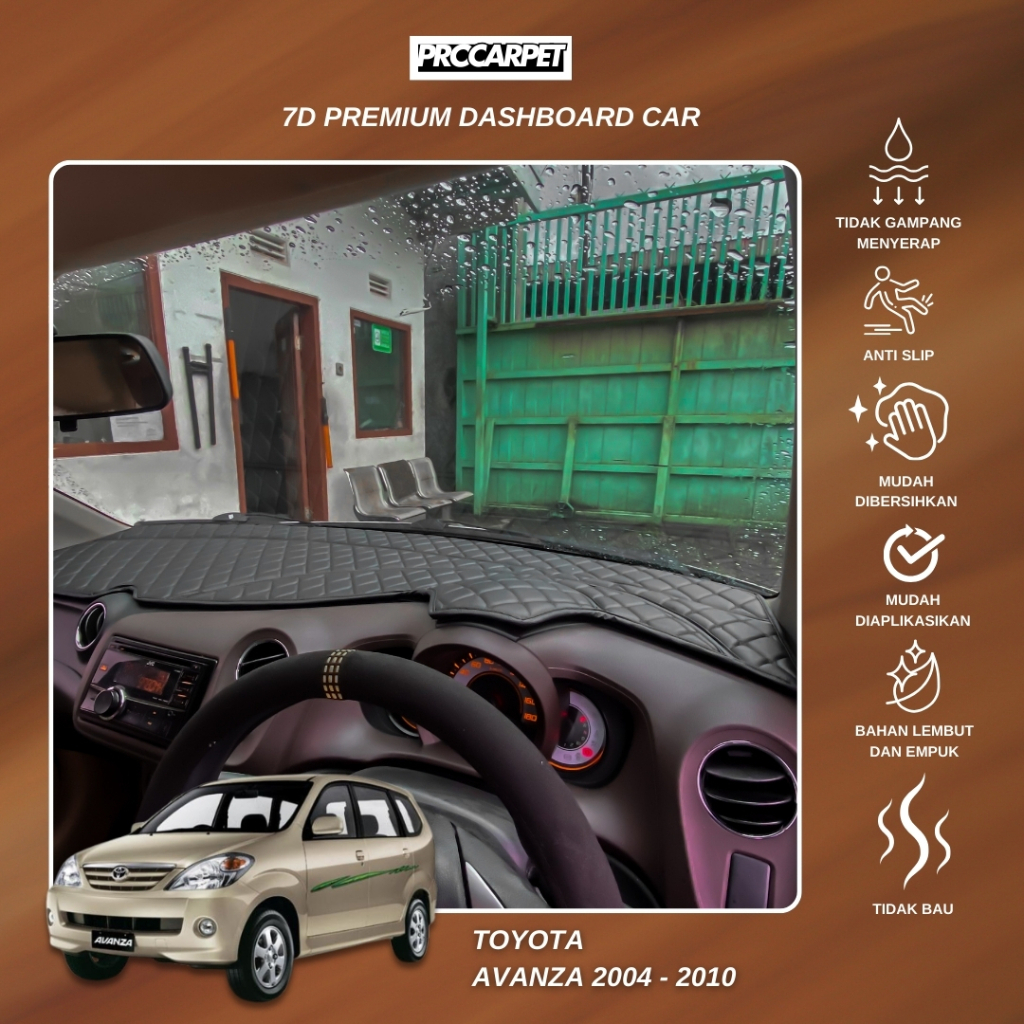Karpet Dashboard TOYOTA AVANZA 2004-2010 Karpet Dashmat Mobil AVANZA 2004-2010 Cover Alas Dashboard 