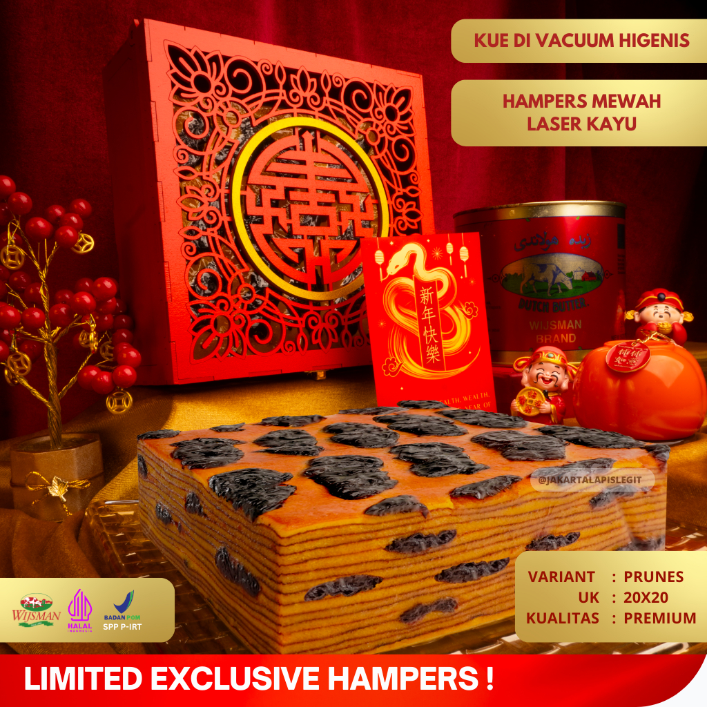 

[PROMO IMLEK] HAMPERS LAPIS LEGIT PRUNES 20x20 PREMIUM - LIMITED CNY EDITION