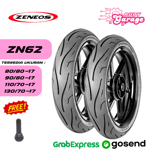 Ban Motor Ring 17 Zeneos ZN62 80 90 100 110 120 140 160 Tubeless