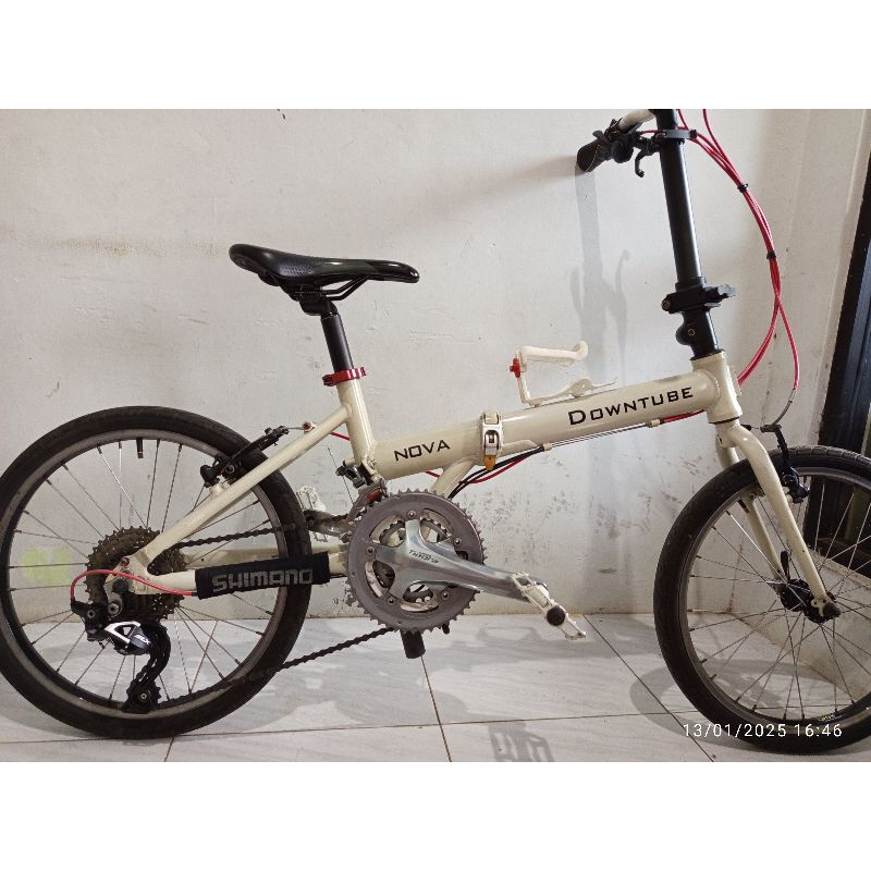 sepeda lipat dahon downtube nova second