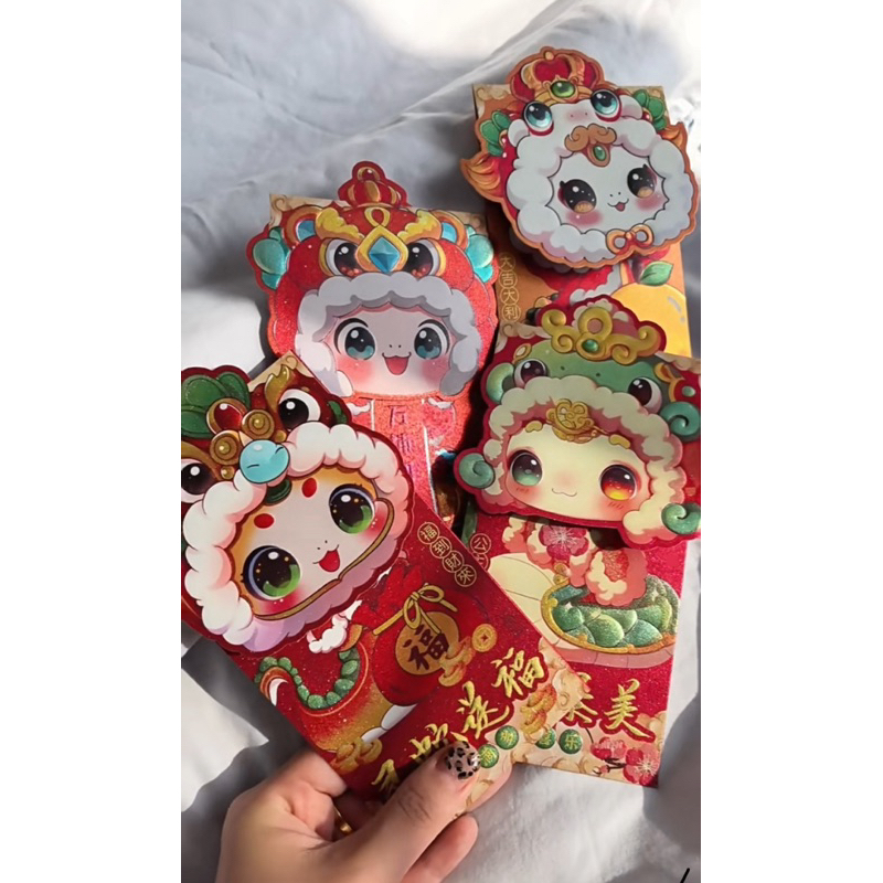 

angpao shio ular 2025 premium glitter