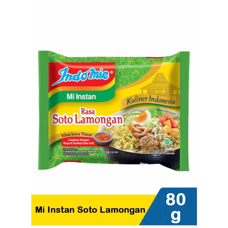 

5 pcs indomie kuah rasa soto lamongan khas jawatimur