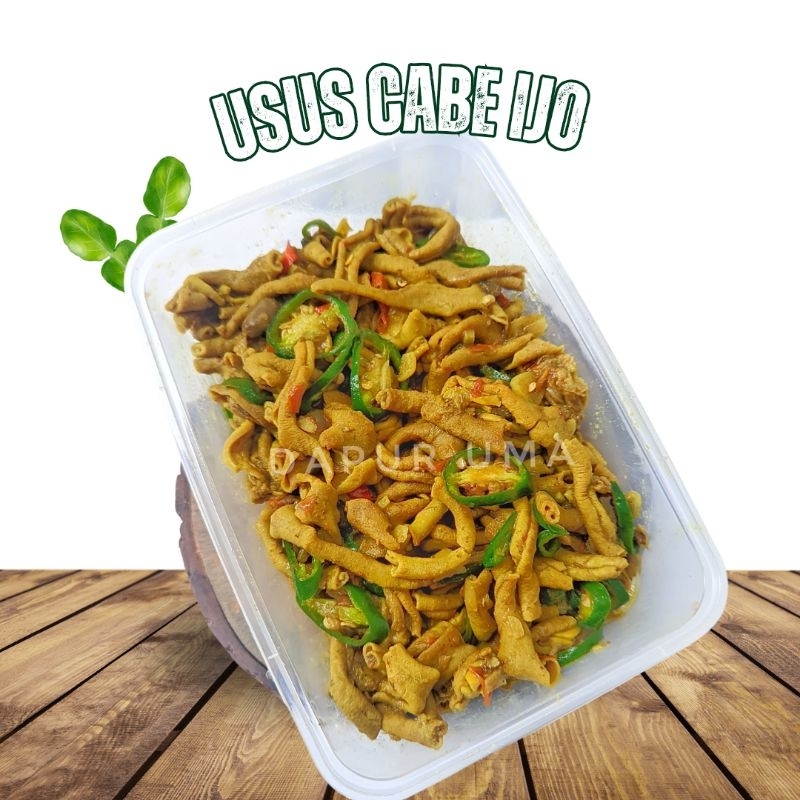 

Usus Cabe Ijo/ Tumis usus Pedas