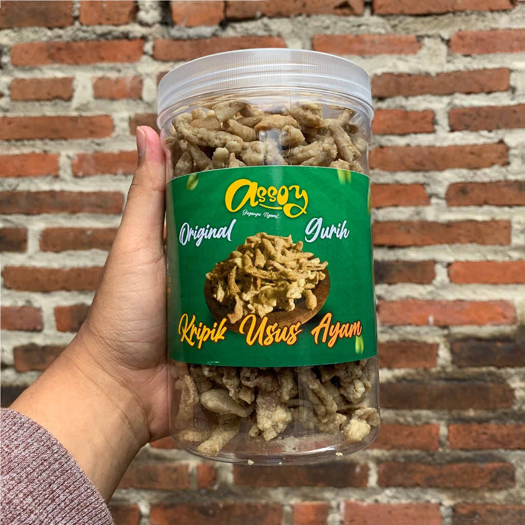 

Assoy Kripik Usus Enak Gurih bikin Nagih SNACK GURIH RENYAH, CAMILAN CEMILAN ENAK MURAH GROSIR JAJANAN HARI RAYA LEBARAN PROMO