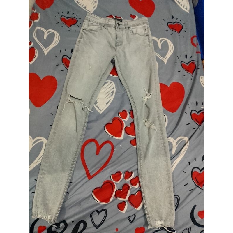 BERSHKA DENIM ORI SUPER FIT SKINNY JEANS