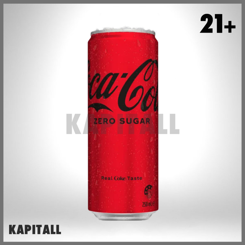 

COCA COLA ZERO SUGAR CAN 250ml