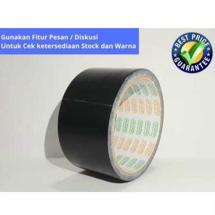 

DAIICHI CLOTH TAPE HITAM 48x5M LAKBAN KAIN / LAKBAN JILID/LAKBAN HITAM