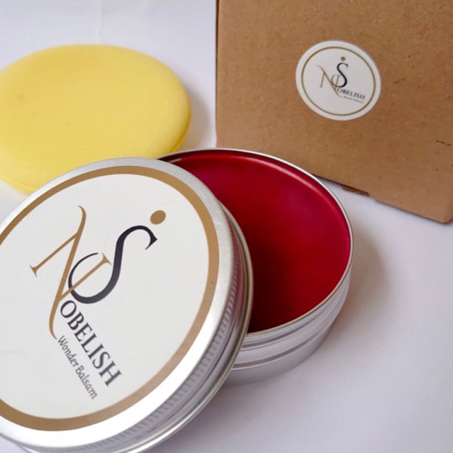 leather balm/wonder balsam/polish/semir sepatu/semir / Merah 100gr untuk perawatan sepatu kulit