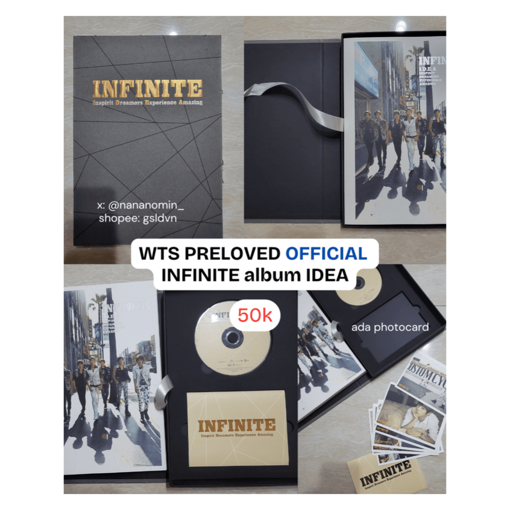 WTS album INFINITE IDEA (PRELOVED)
