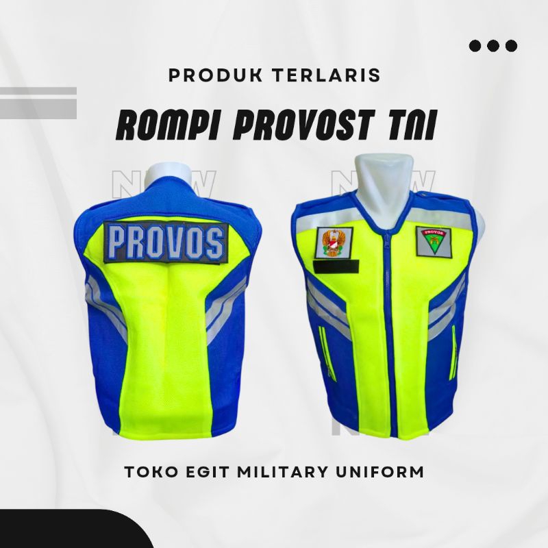 rompi provost tni rompi jala mes rompi double mes