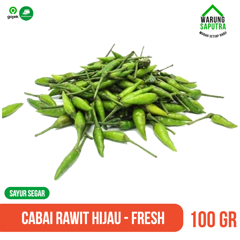 

Cabe Rawit Hijau / Cengek Hejo 100 g