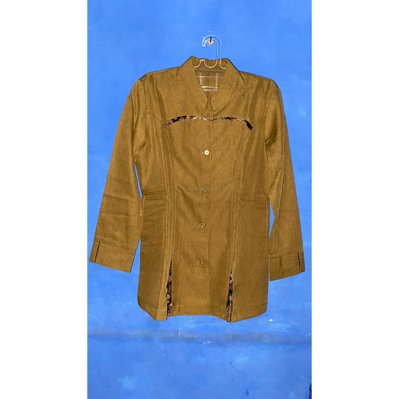 Seragam Guru Wanita Satu Set Handmade Preloved