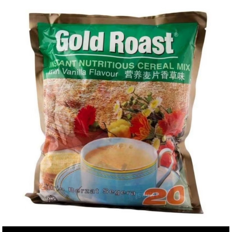 

Gold Roast instant sereal rasa vanila // 20 pcs
