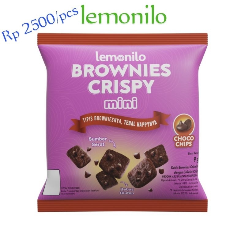 

VIRAL||brownies renceng LEMONILO||1ctn isi 6rcg
