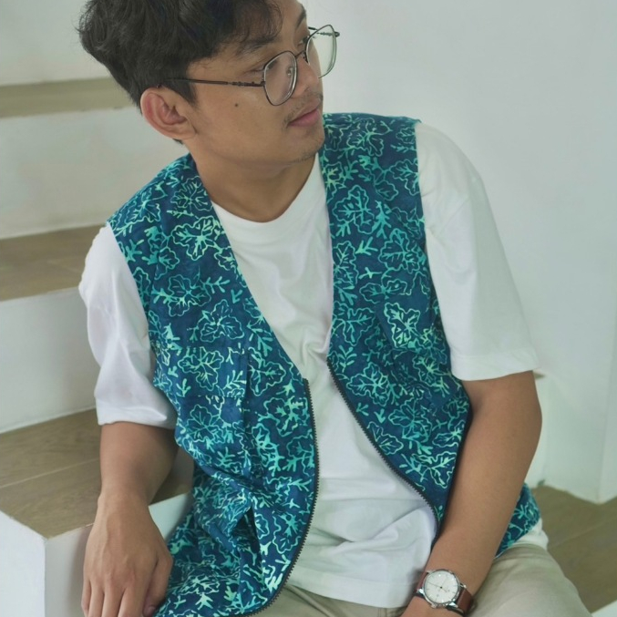 COOL.TURE | VARENDRA - Vest/Rompi Batik Pria