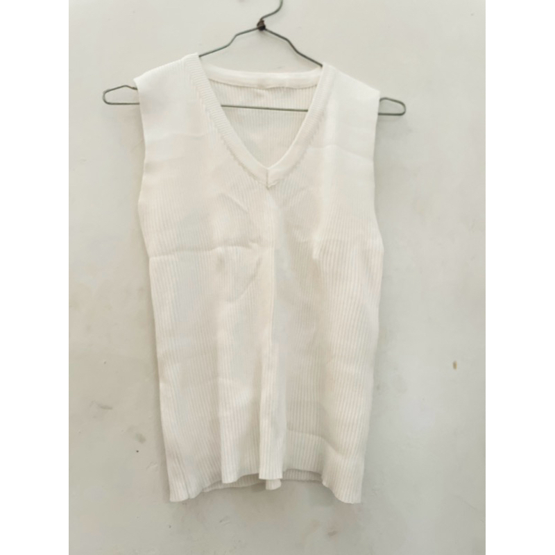 knit rajut wanita {preloved} vest rajut wanita