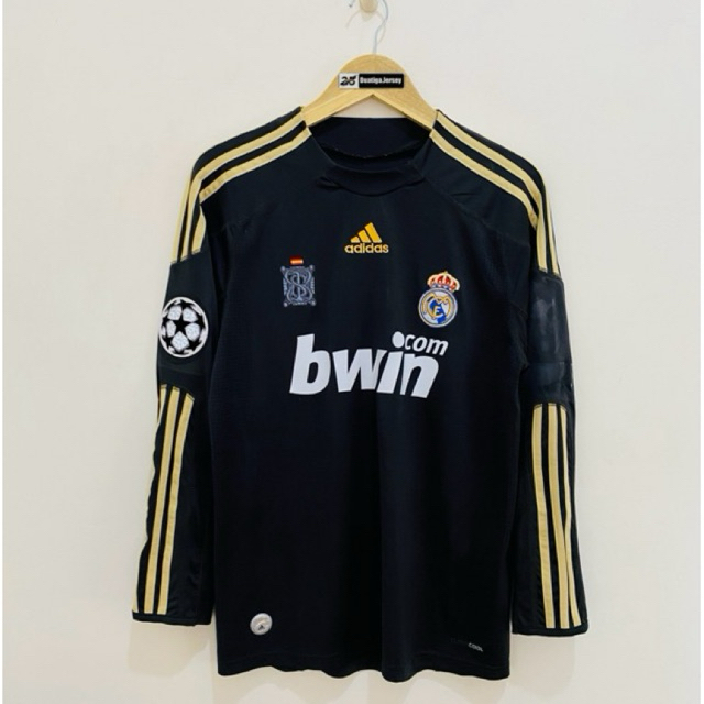 JERSEY RETRO REAL MADRID AWAY 2009/2010 LONG SLEEVE RONALDO 9