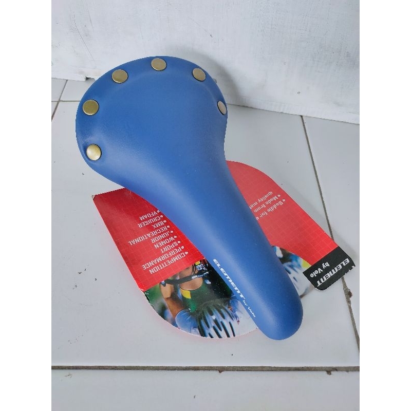 Sadel saddle jok sepeda klasik element by velo raiwan vintage NOS bmx roadbike mtb minivelo cruiser 