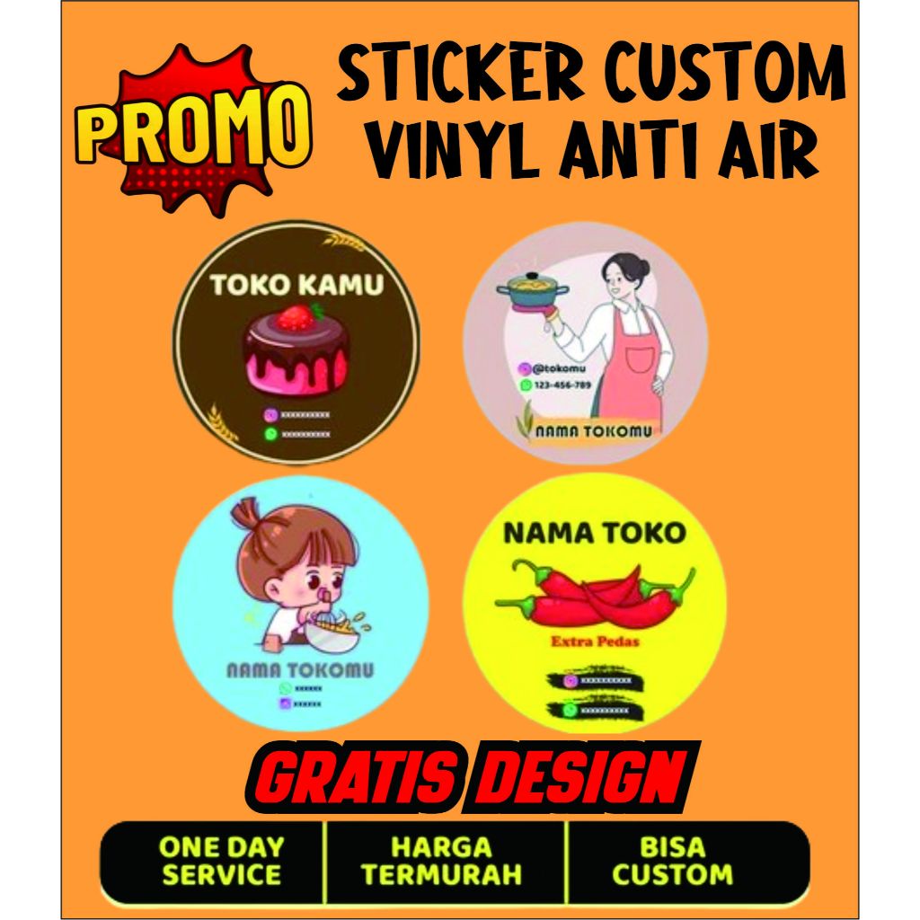 

STIKER VINYL / STICKER ANTI AIR / STIKER TAHAN AIR / STICKER TAHAN AIR / STIKER LABEL