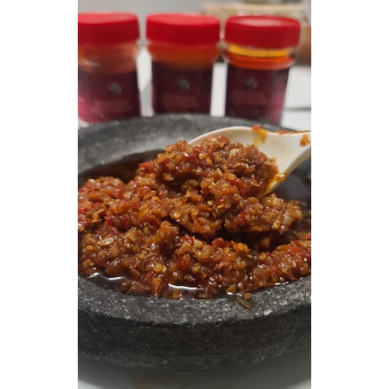 

Sambal Bawang 150gram - Suwambelan Mbak wienda