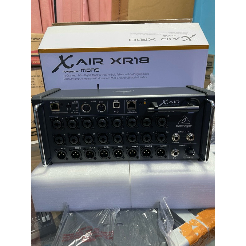 Digital Mixer With Wifi Behringer X AIR XR18 / XR-18 Mixer Audio Digital Behringer X18 X Air X18 X 1