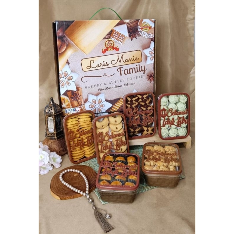

Laris Manis Family/Kue Kering/Parsel Lebaran/Parsel Kue