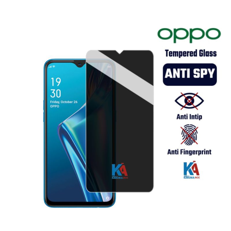 Tempered Glass Anti Spy OPPO A37 OPPO A37F OPPO A57 Lama OPPO A59 2016 OPPO A83 OPPO A91