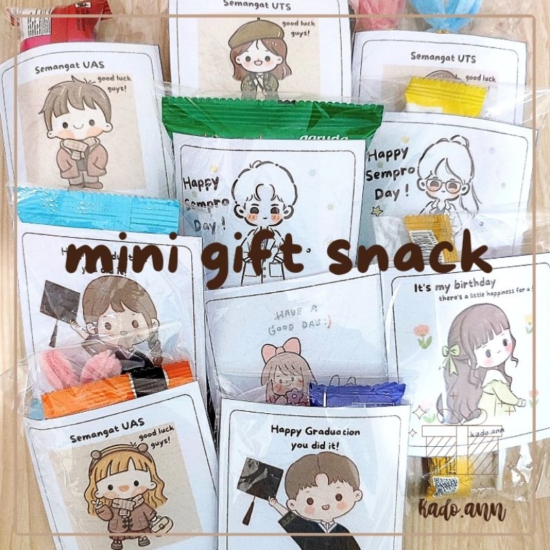 

Mini Gift Cute | Mini Gift Snack | Mini Gift Candy | Freebies
