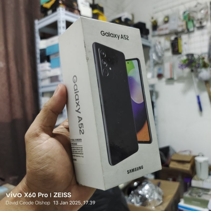 dus box original copotan Samsung Galaxy a52