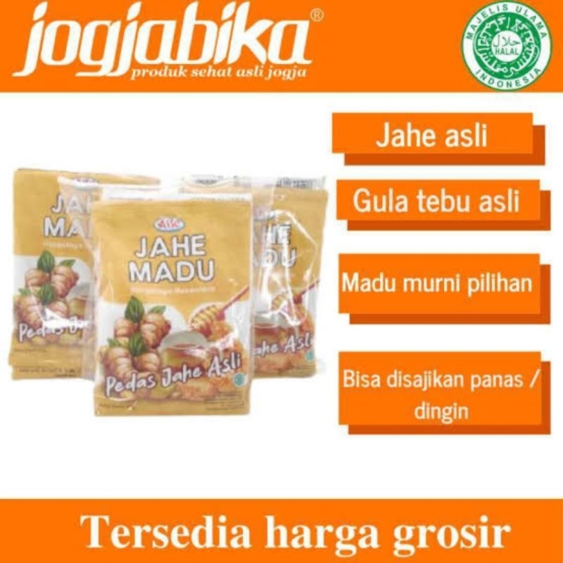 

JAHE MADU ABC SACHET 1 PACK ISI 10 SACHET