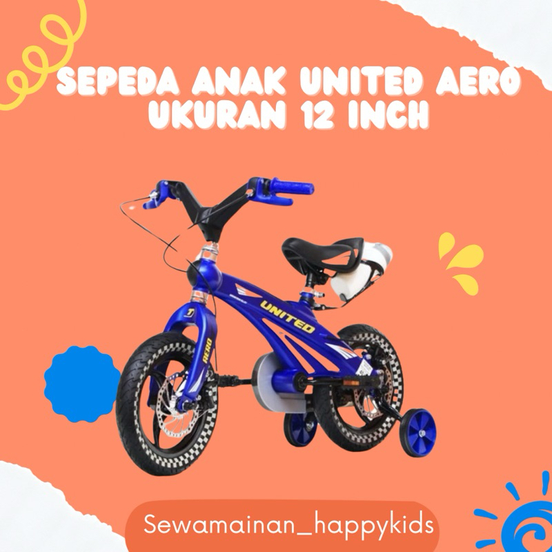 SEWA Sepeda Anak United 12 inch