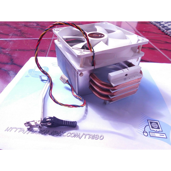 HSF AMD VANTEC AeroFlow FX 120 VAF-1225 Premium HDT - AM2 AM3 FM1 FM2 - 3 heatpipe - tembaga
