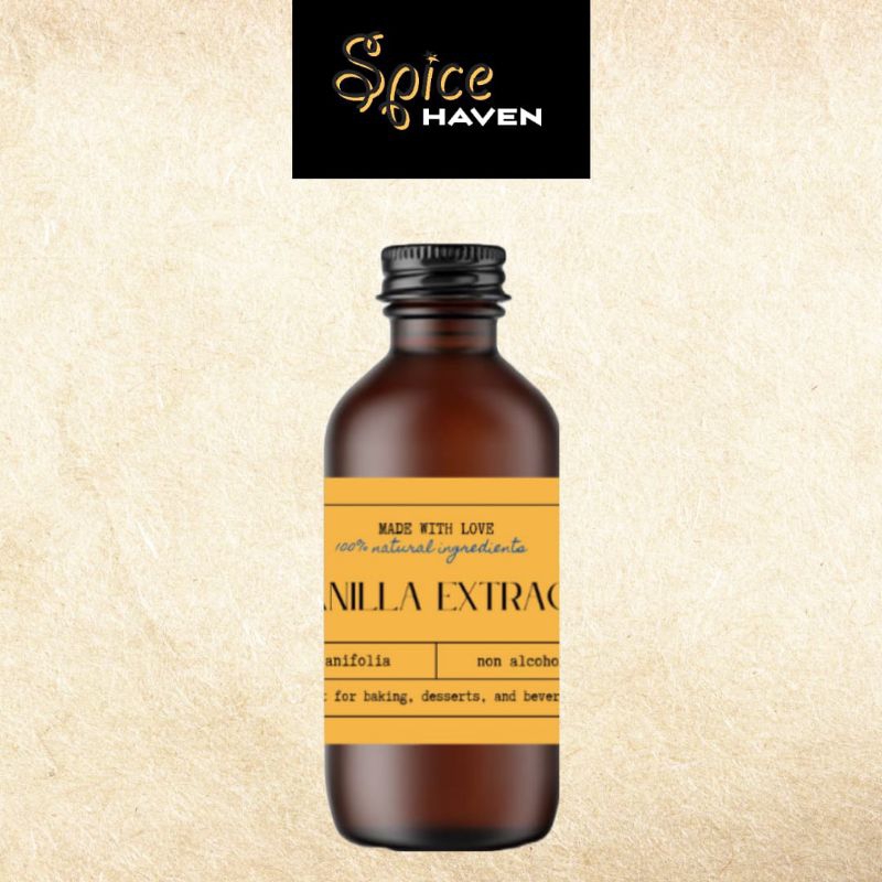 

vanilla extract premium gourmet non alkohol/ vanilla extract murah