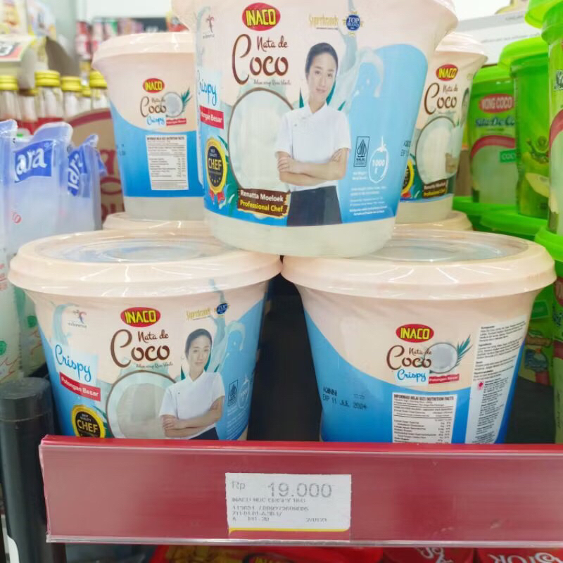 

Nata de coco potongan besar 1kg