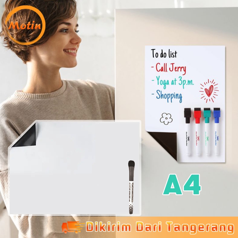 

Magnetic Planner A4 Magnet Whiteboard Planner Magnet Polos Papan Kulkas