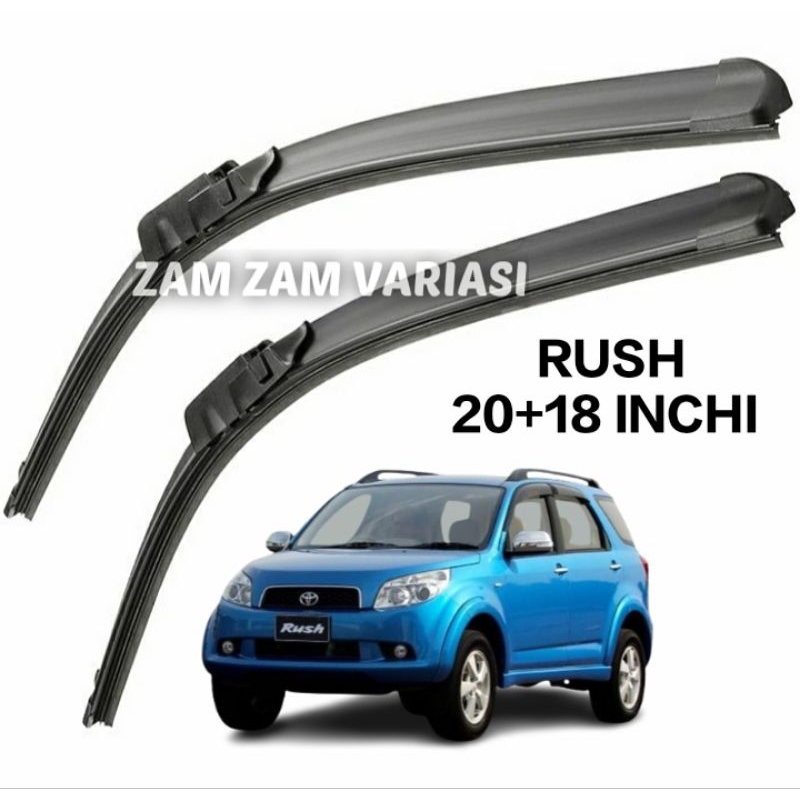 Wiper rush 2014 frameless