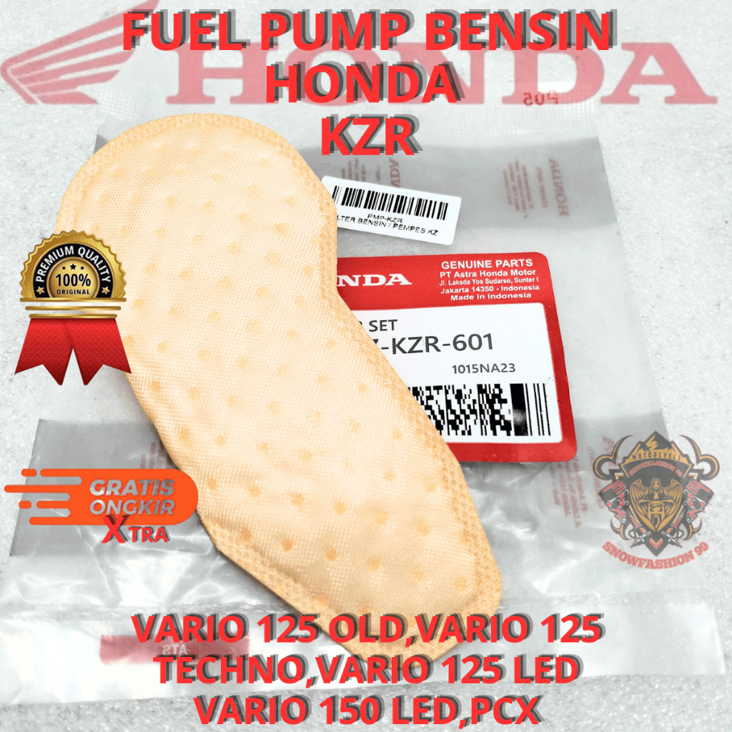 FILTER BENSIN HONDA VARIO 125 KZR KUALITAS ASLI ORIGINAL HONDA AHM
