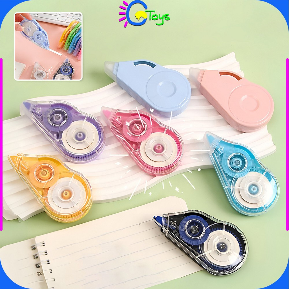 

CR-A113 Correction Tape Polos Tipe X Kertas Roll Serbaguna / Pita Koreksi Peralatan Sekolah Anak / Tip Ex Correction Students Stationary