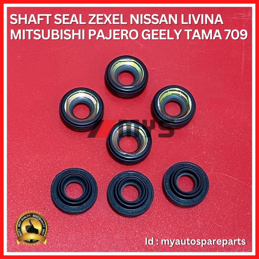 SHAFT SEAL COMPRESSOR AC Mobil ZEXEL NISSAN Livina Pajero Geely Tama 709 KOMPRESOR TOP QUALITY