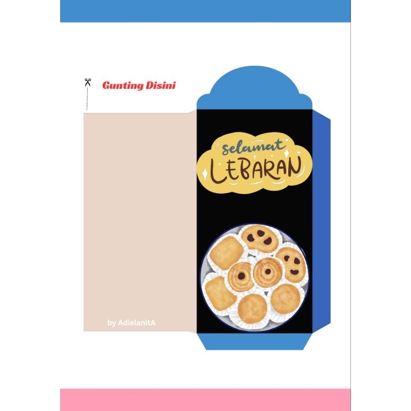 

Amplop Lebaran / Hari Raya / THR - Tema Kue Lebaran